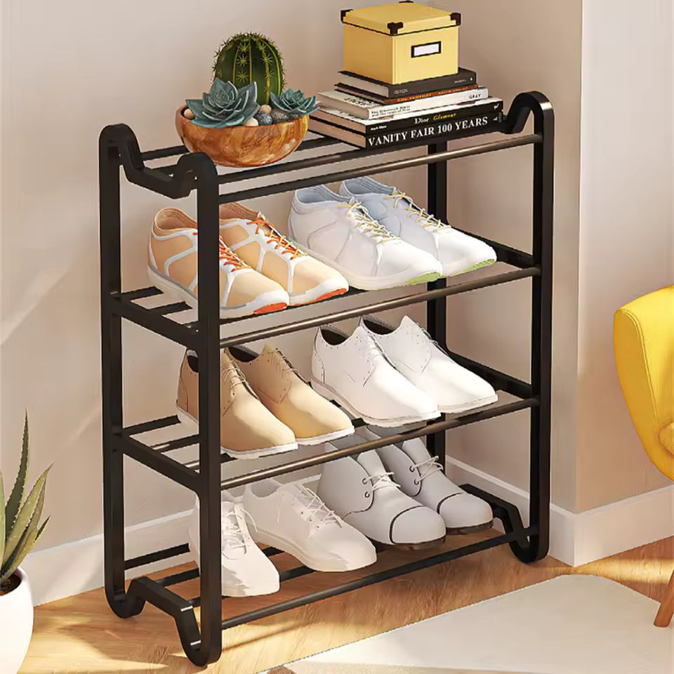 4 Layer Shoe Rack - Durable Shoe Hanger
