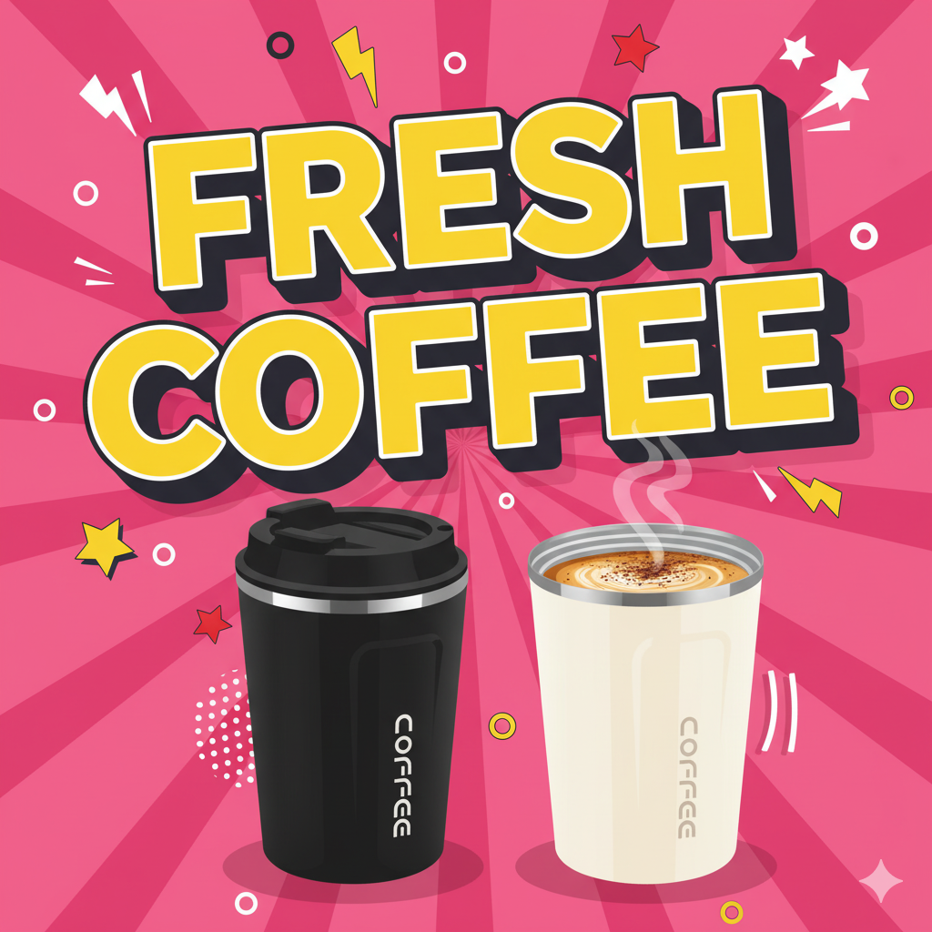 Travel Coffee Mug - Insulated 380ml